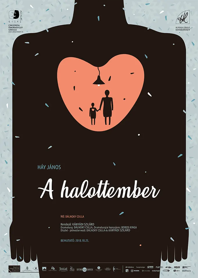 A halottember – a Csíki Játékszín Produkciója A halottember – a Csíki Játékszín Produkciója a Fapados Színházi Kávéházban