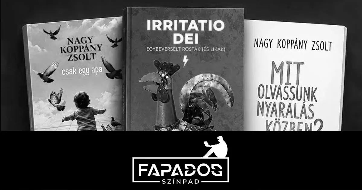 Hármas könyvbemutató és író-olvasó találkozó Nagy Koppány Zsolttal
