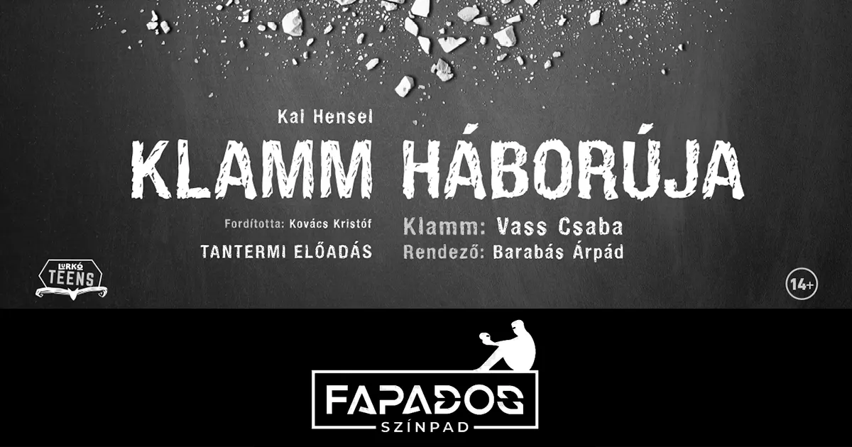 Kai Hensel: Klamm háborúja - a Fapados Színházi Kávéházban